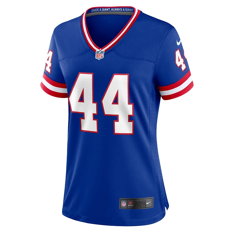 Maillot Nike Cam Skattebo Royal New York Giants Alternate 2 Legacy Game pour femme