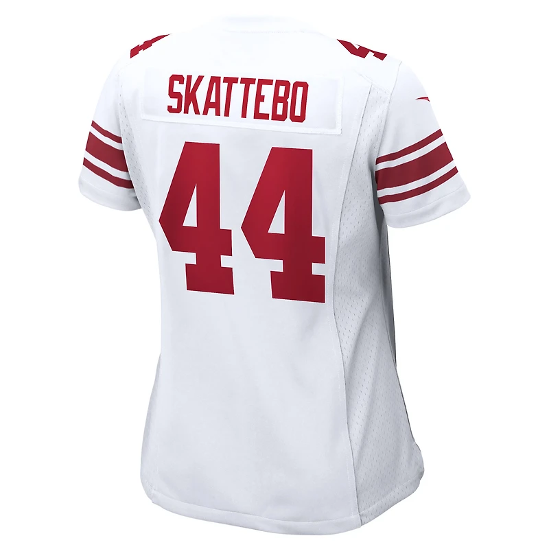 Women's Nike Cam Skattebo White New York Giants Game Jersey