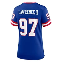 Maillot Nike Dexter Lawrence Century rouge pour femme des New York Giants
