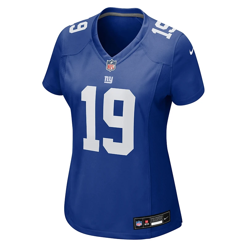 Maillot de match Nike Jameis Winston Royal pour femme des New York Giants