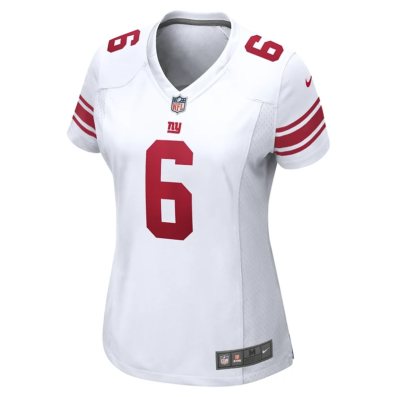 Women's Nike Jaxson Dart Royal New York Giants Team Game Jersey