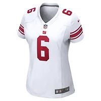 Women's Nike Jaxson Dart  Royal New York Giants Team Game Jersey
