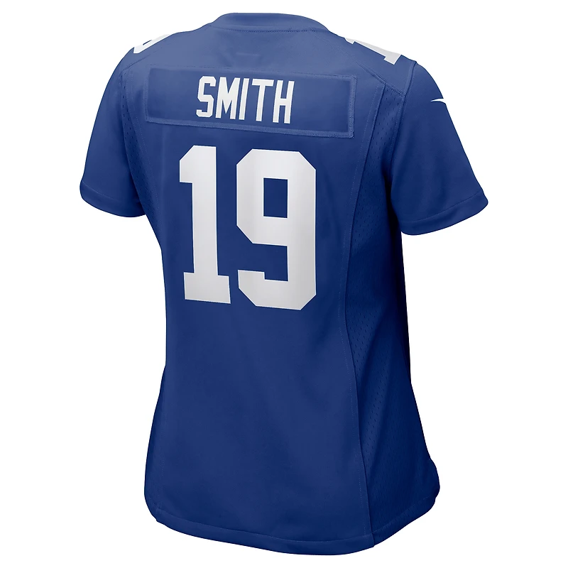 Maillot de joueur des New York Giants Nike Jeff Smith Royal pour femme