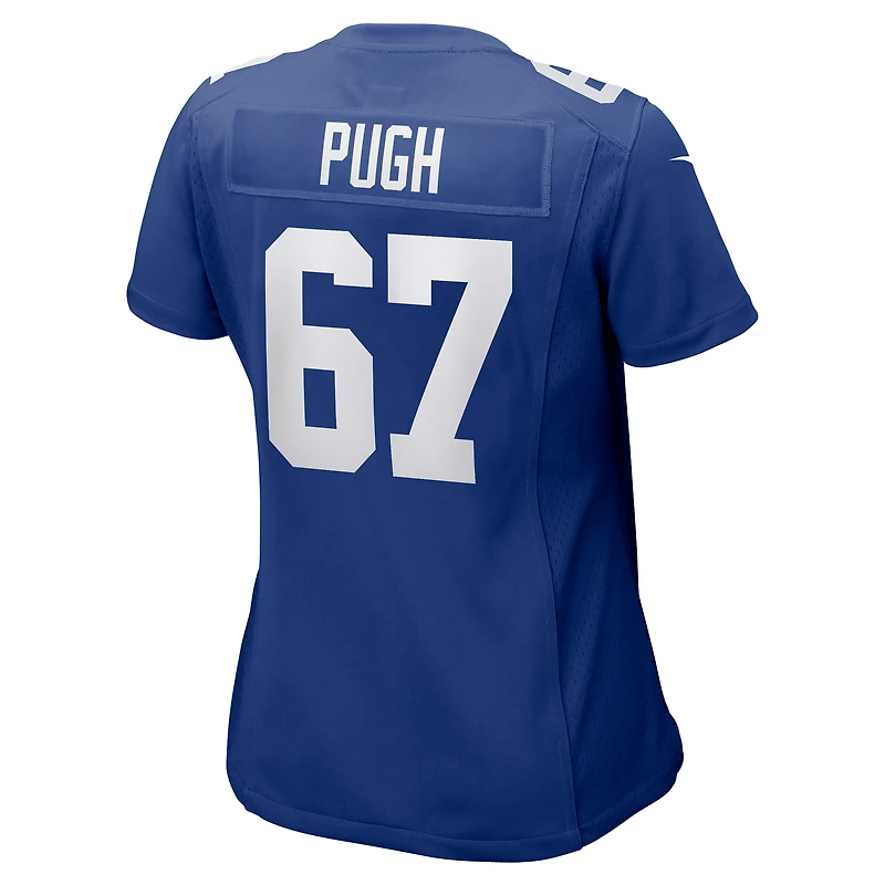 Maillot de match Nike Justin Pugh Royal New York Giants pour femme