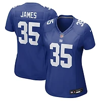Women's Nike LaMareon James  Royal New York Giants Team Game Jersey