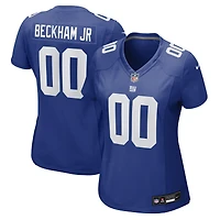 Maillot de match Nike Odell Beckham Jr. Royal New York Giants pour femme