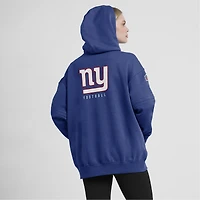 Women's Nike Royal New York Giants 2023 Sideline Club Fleece Pullover Hoodie