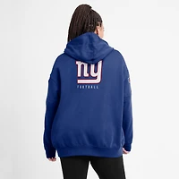 Women's Nike Royal New York Giants 2023 Sideline Club Fleece Pullover Hoodie