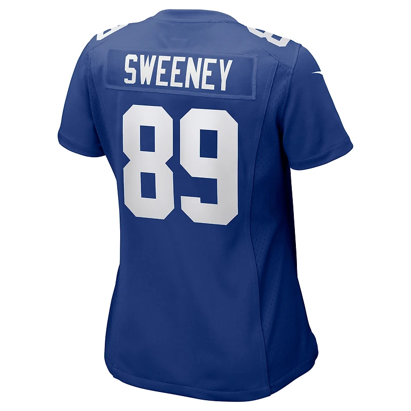 Maillot de match Nike Tommy Sweeney Royal New York Giants pour femme