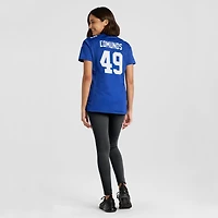 Women's Nike Tremaine Edmunds  Royal New York Giants Team Game Jersey