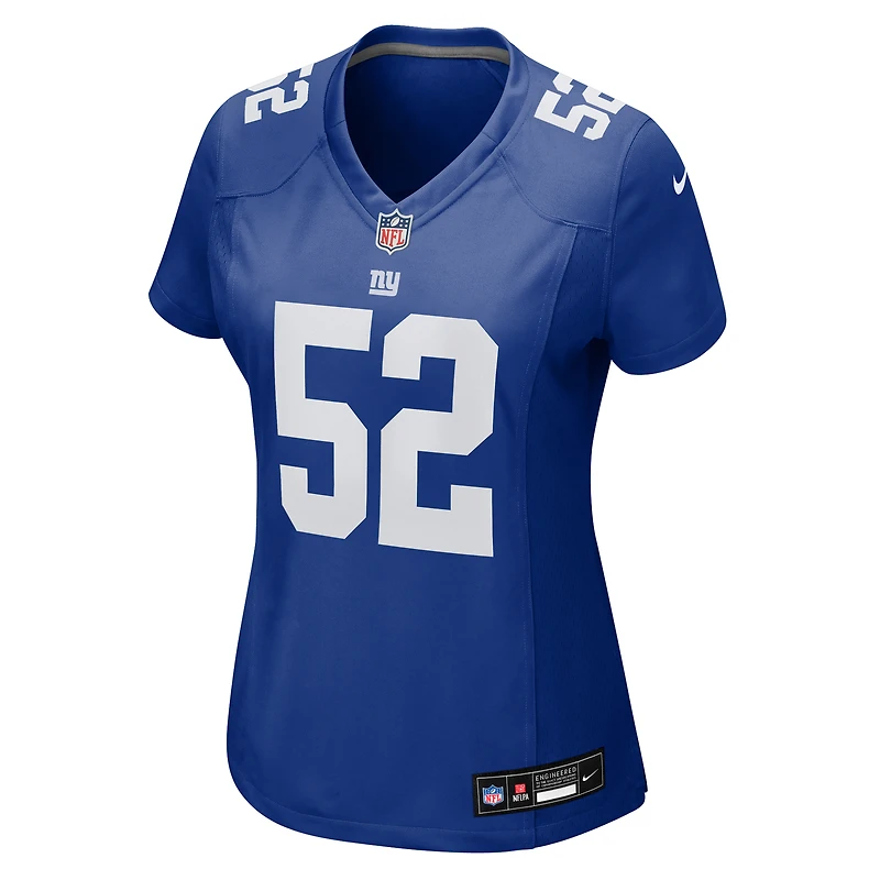 Women's Nike Victor Dimukeje  Royal New York Giants Team Game Jersey