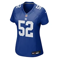 Women's Nike Victor Dimukeje  Royal New York Giants Team Game Jersey