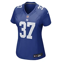 Women's Nike Younghoe Koo  Royal New York Giants Team Game Jersey