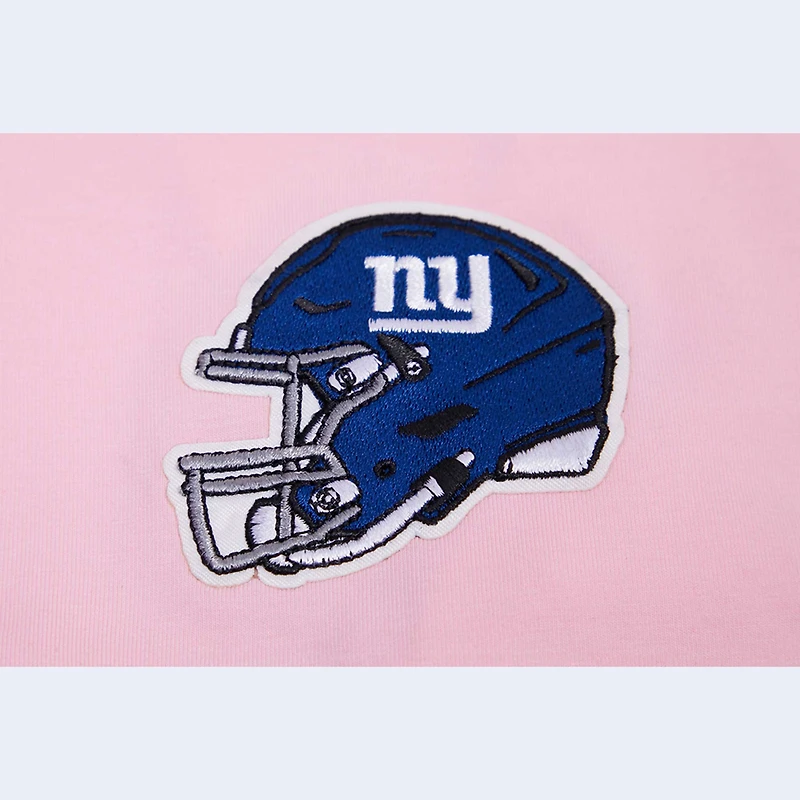 T-shirt court carré rose Pro Standard des New York Giants pour femmes