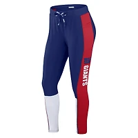 Leggings à blocs de couleurs bleu royal/rouge New York Giants pour femme WEAR by Erin Andrews