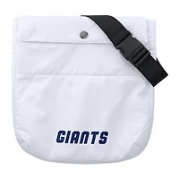 Women's WEAR by Erin Andrews  White New York Giants Packaway Full-Zip Puffer Jacket