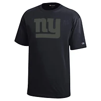 T-shirt noir ton sur des Giants de New York, champion jeunesse
