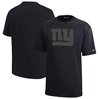 Youth Champion  Black New York Giants Tonal T-Shirt