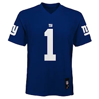 Maillot de joueur réplique des Royal New York Giants Malik Nabers pour jeunes