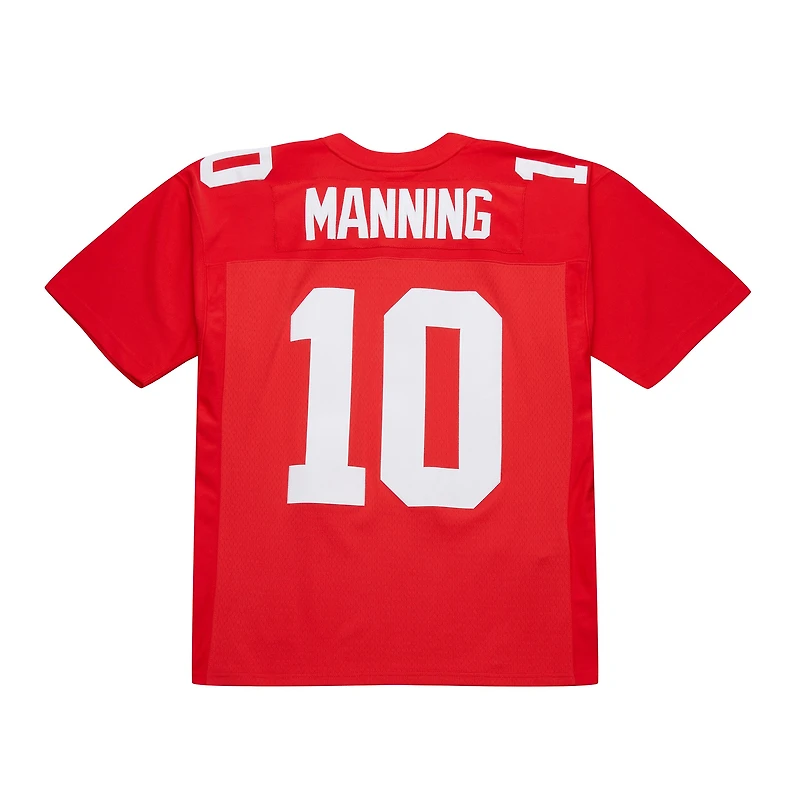 Youth Mitchell & Ness Eli Manning Red New York Giants 2004 Legacy Retired Player Jersey