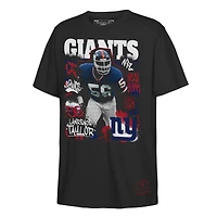 T-shirt Mitchell & Ness pour enfant, Lawrence Taylor, joueur vedette des New York Giants, noir