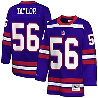 Maillot de hockey tendance Mitchell & Ness Lawrence Taylor Royal des New York Giants pour jeunes