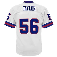 Maillot Mitchell & Ness Lawrence Taylor White New York Giants 1986 pour joueur retraité