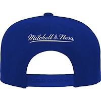Youth Mitchell & Ness Royal New York Giants Gridiron Classics Ground Snapback Hat