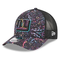 Youth New Era Black New York Giants 2025 NFL Crucial Catch 9FORTY Adjustable Hat