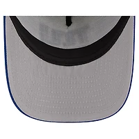 Casquette de camionneur ajustable New Era crème/bleu royal New York Giants Banner 9FIFTY A-Frame pour jeune