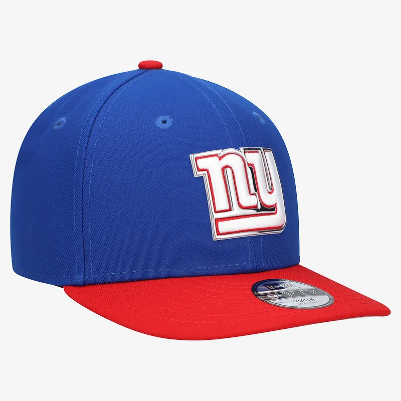 Youth New Era  Royal/Red New York Giants 2026 NFL Draft Pre-Curved 9FIFTY Snapback Hat