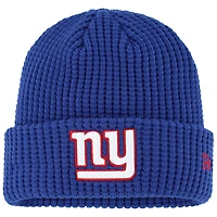 Youth New Era Royal New York Giants Prime Cuffed Knit Hat