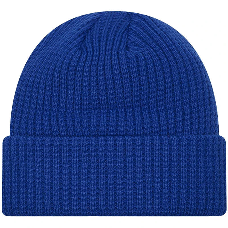 Youth New Era Royal New York Giants Primed Cuffed Knit Hat