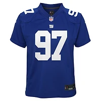 Maillot de match Nike Dexter Lawrence Royal des New York Giants pour jeunes