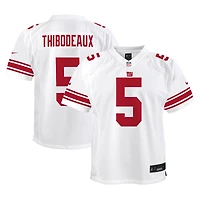 Maillot de match Nike Kayvon Thibodeaux blanc des New York Giants pour jeune