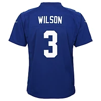 Maillot de match Nike Russell Wilson Royal des New York Giants pour jeune