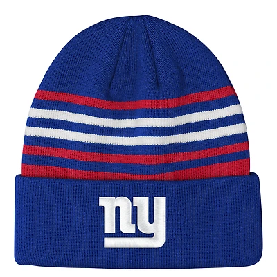 Bonnet à revers Youth Outerstuff Royal New York Giants Essentials