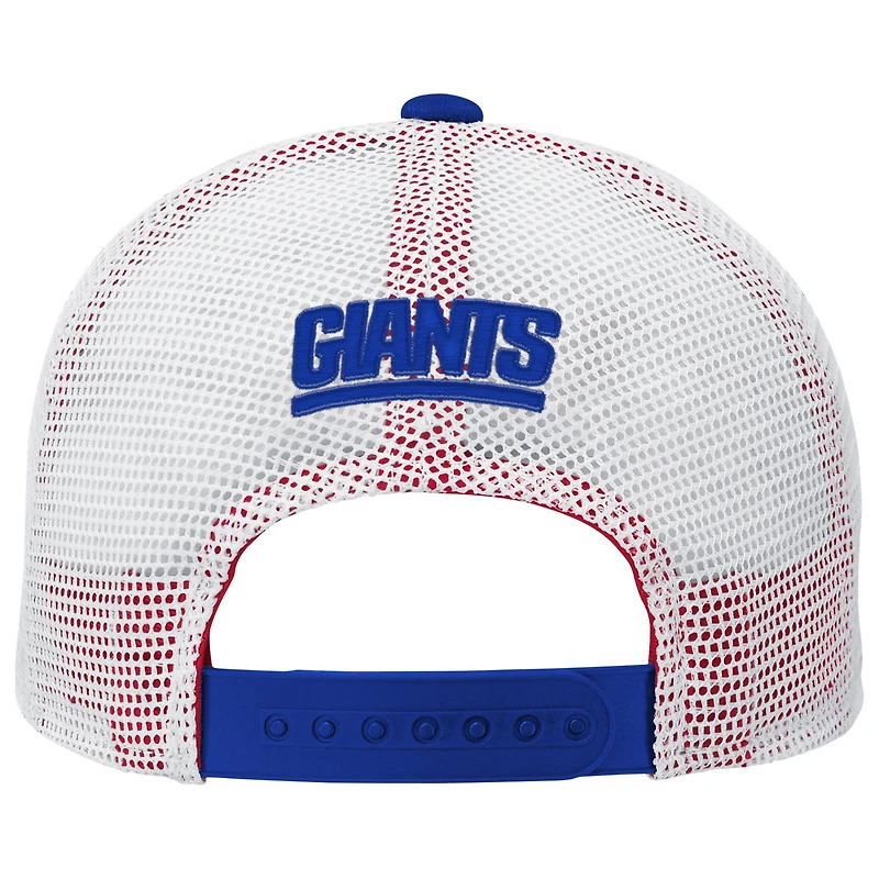 Casquette réglable pour jeunes Royal New York Giants Core Lockup Trucker