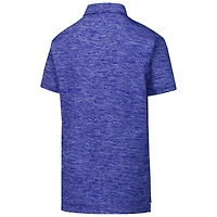 Youth Wes & Willy Royal New York Giants Cloudy Yarn Polo