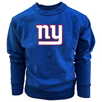 Sweat-shirt en polaire réversible pour jeunes Wes & Willy Royal New York Giants