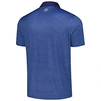 Men's Flag & Anthem  Light Blue New York Golf Club All-Over Logo Polo