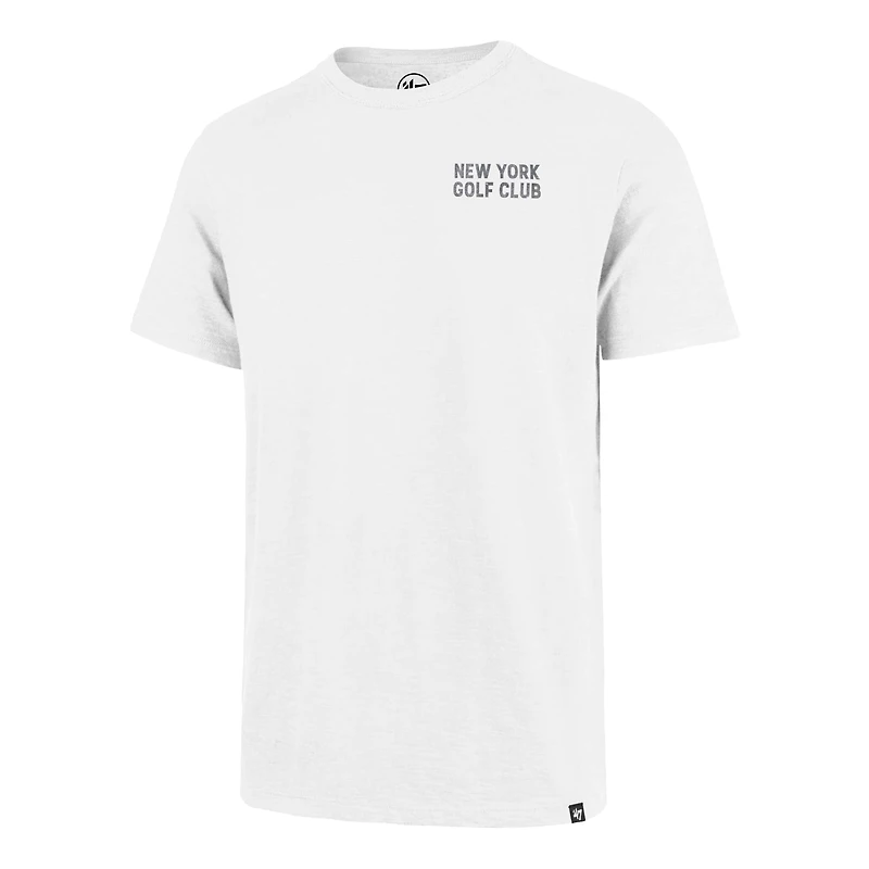 T-shirt blanc pour homme '47 TGL New York Golf Club Backer Scrum