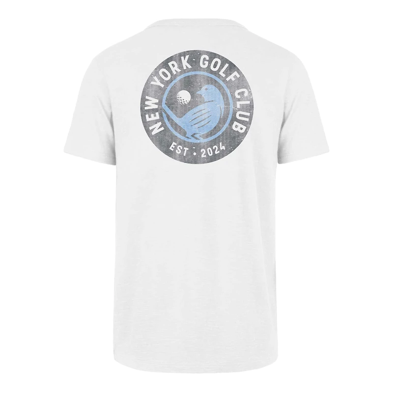 T-shirt blanc pour homme '47 TGL New York Golf Club Backer Scrum
