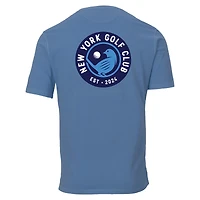T-shirt Chapman bleu Ahead New York Golf Club pour homme