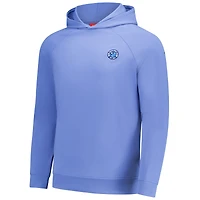 Sweat à capuche raglan bleu Redvanly x New York Golf Club Larkin pour homme