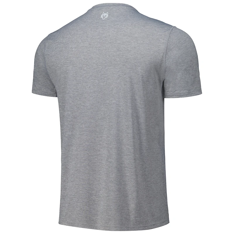 T-shirt Greyson Clothiers pour hommes, gris chiné, New York Golf Club Guide Sport brrr