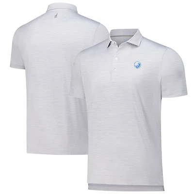 Polo performance poids plume uni Huron Gray New York Golf Club pour homme de Johnnie-O