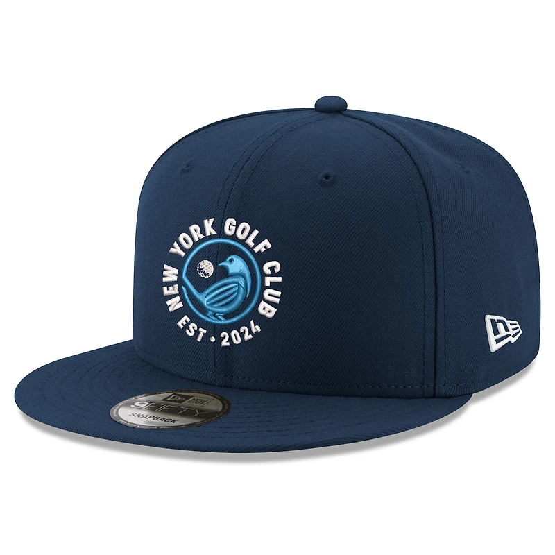 Men's New Era Navy New York Golf Club 9FIFTY Adjustable Hat