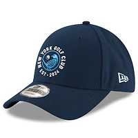 Casquette ajustable New Era 9FORTY bleu marine pour homme