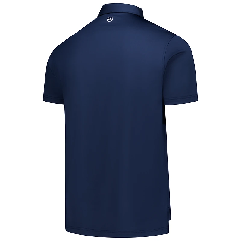 Men's Peter Millar Navy New York Golf Club TGL Performance Jersey Polo